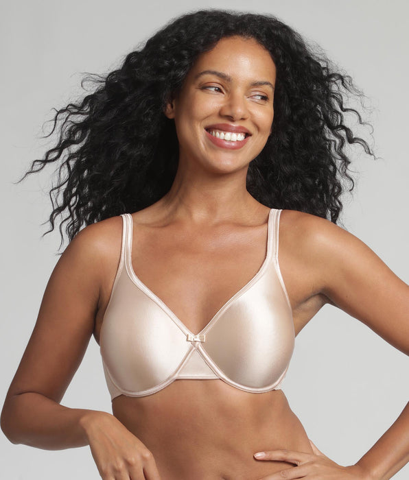 Playtex® Underwired bra in beige Satiny Micro-Support