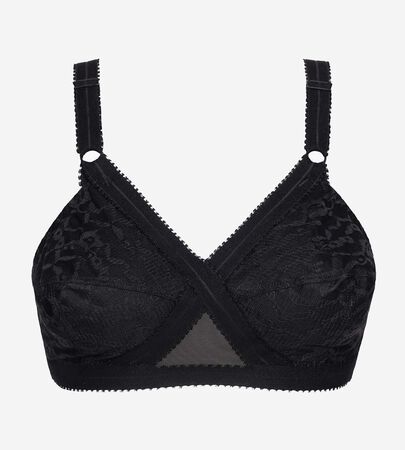 Non-wired bra in black Cross Your Heart 556
