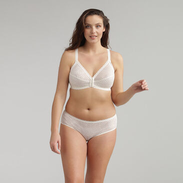 Midi knickers in antique white Ideal Posture, , PLAYTEX
