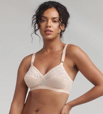 Non-wired Bra in Nude– Cross Your Heart 165, , PLAYTEX