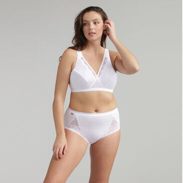 2 Culottes blanches – Coton & Dentelle, , PLAYTEX