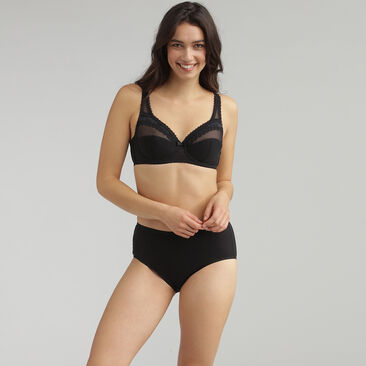 Full cup bra in black Classic Micro Support, , PLAYTEX