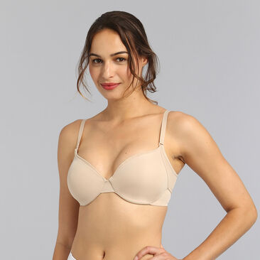 Underwired bra in light brown Perfect Harmony, , PLAYTEX
