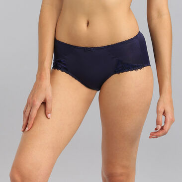 Midi knickers in navy Classic Lace Support, , PLAYTEX