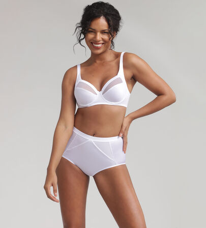 Shaping Maxi Brief in White – Perfect Silhouette