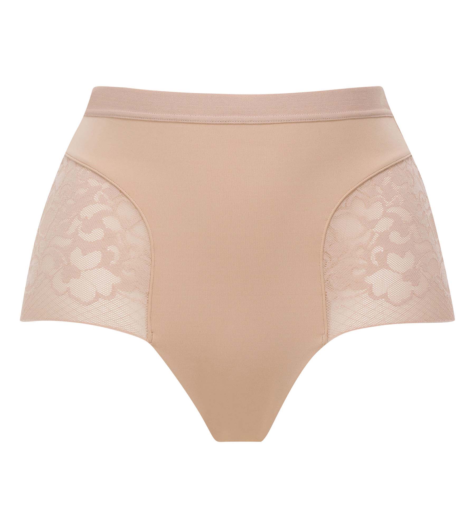 Beige Full Shaping Briefs - Expert in Silhouette