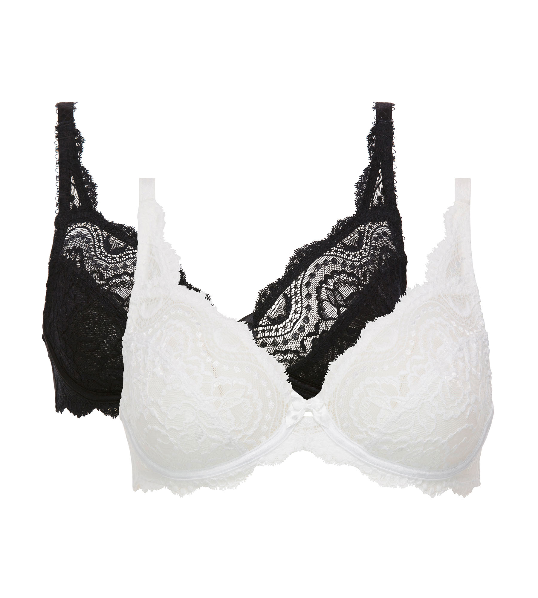 PLAYTEX FLOWER ELEGANCE White - Fast delivery  Spartoo Europe ! -  Underwear Underwire bras Women 31,20 €