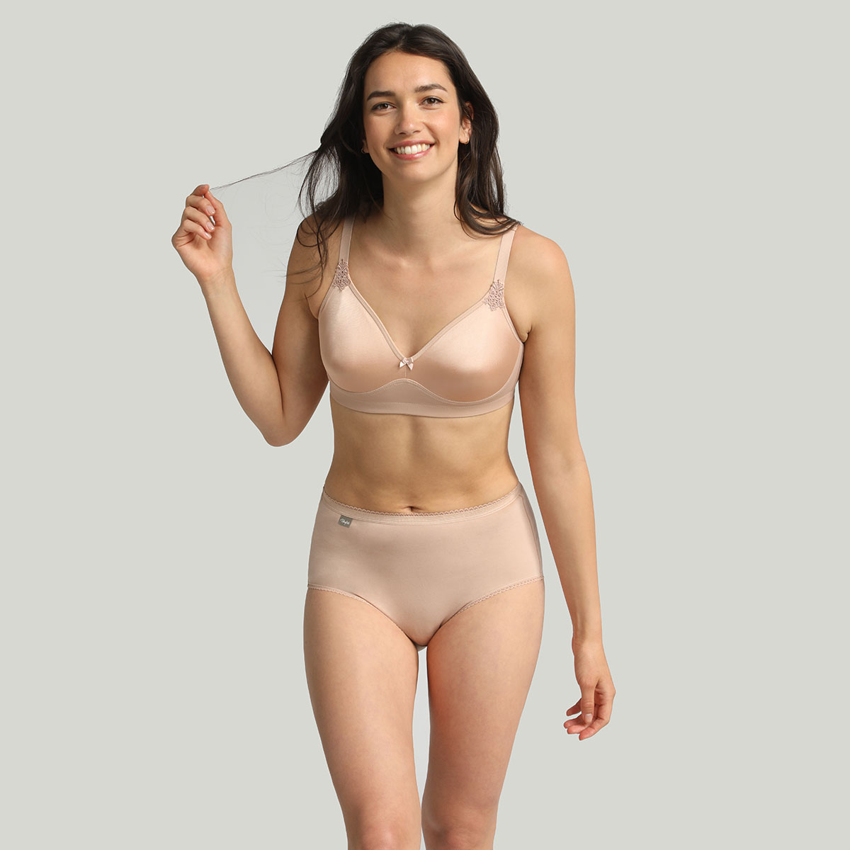 Soft Cup Bra in Nude - Essential Support, , PLAYTEX