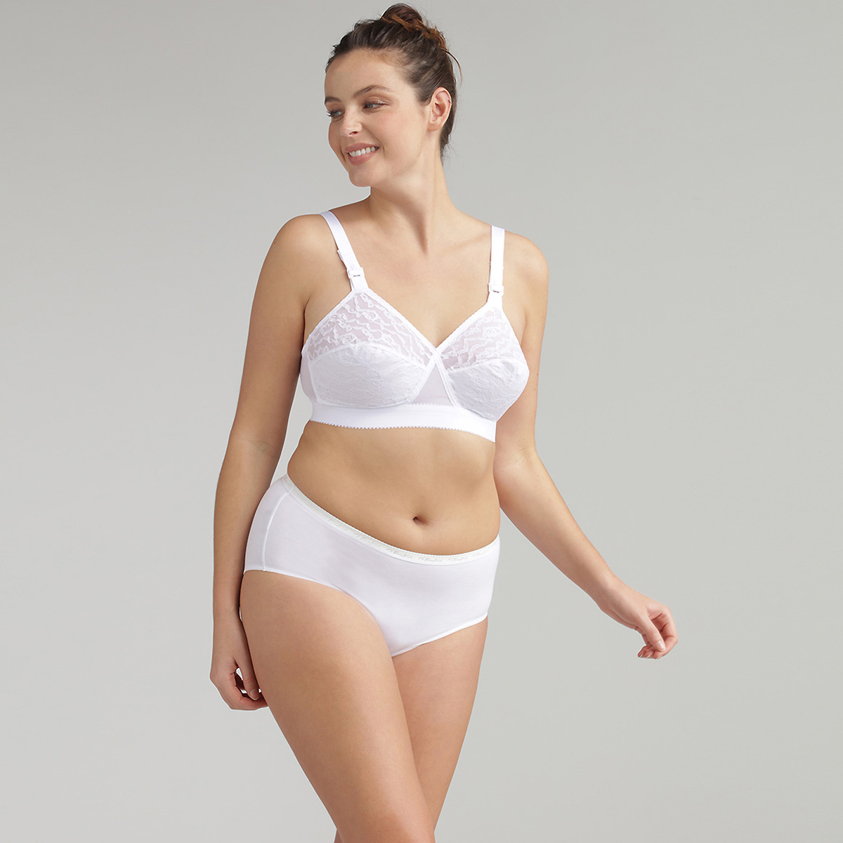 Playtex Cross Your Heart Non-Wired Bra Twin pack P0165 2 x Bras  White