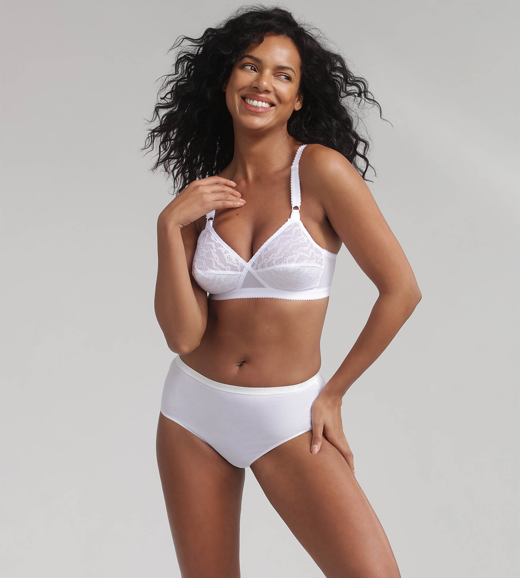 Non-wired Bra in White – Cross Your Heart 165, , PLAYTEX