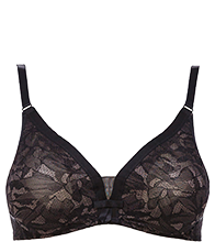 Soutien-gorge emboitant noir Ideal Beauty Lace